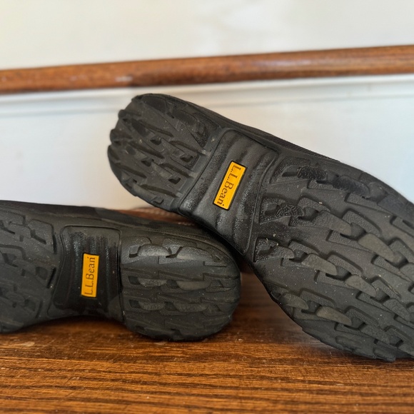 L.L. Bean Storm Chaser Boots Duck Rain Winter Leather Sz 7.5Men / 9.5Women - Picture 5 of 7